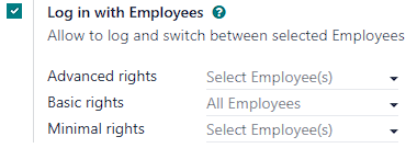 setting to enable multiple cashiers in POS
