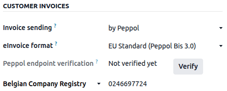 verify contact registration
