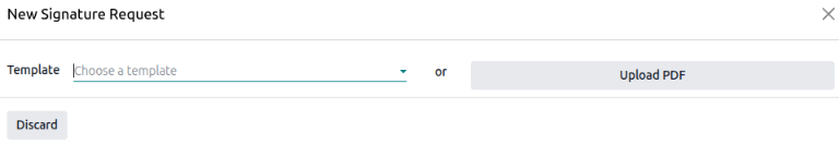 The Sign Documents pop-up window that appears in the Odoo Rental application.